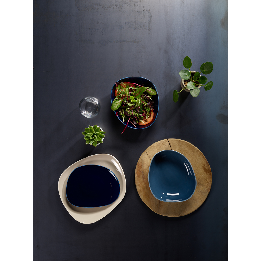 like. by Villeroy & Boch Organic Turquoise Tiefer Teller 20cm